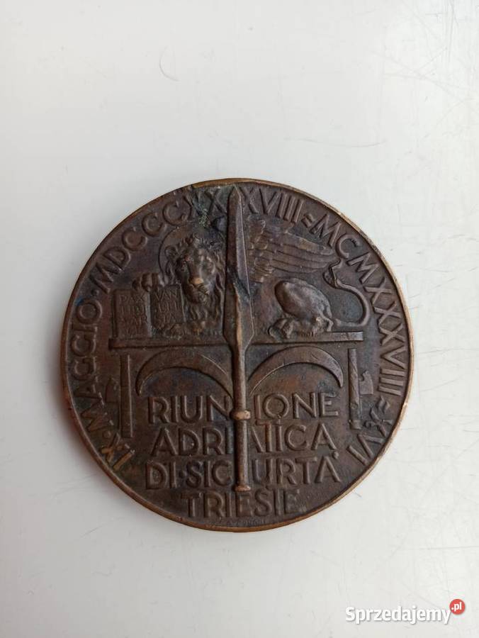 Medal Włoch 1938Spotkanie Bezpieczeństwa Warszawa