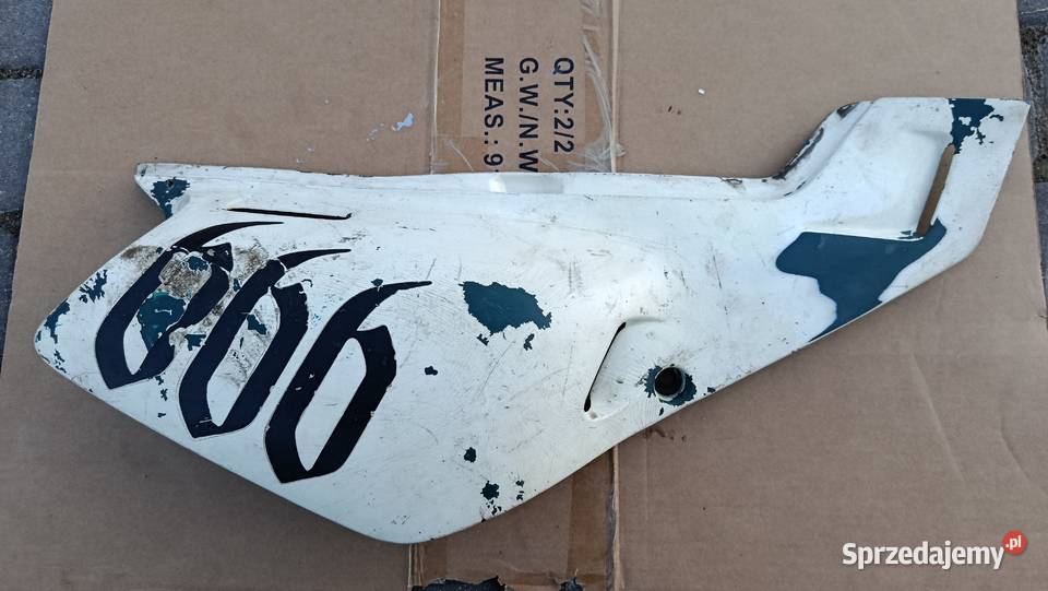 Yamaha XT600 XT 600 E 4PT Plastiki boczki tylne lubelskie Zamość
