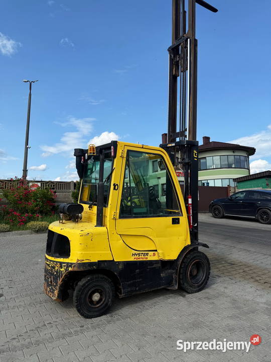 wózek widłowy HYSTER H25FT diesel Yanmar Triplex Działoszyn