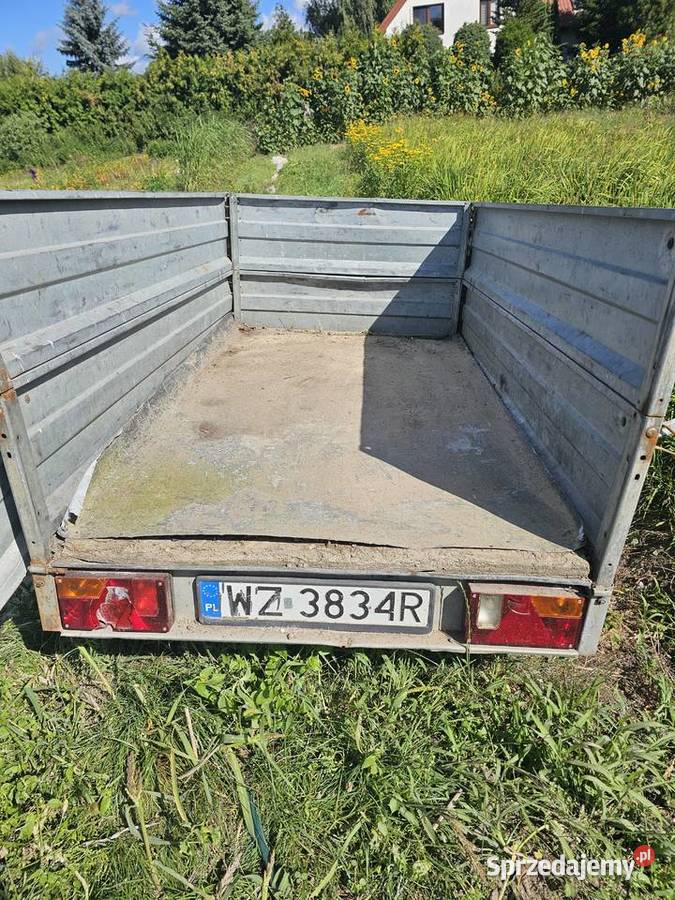 Przyczepa niewiadow Burtowe i plandeki Święcice