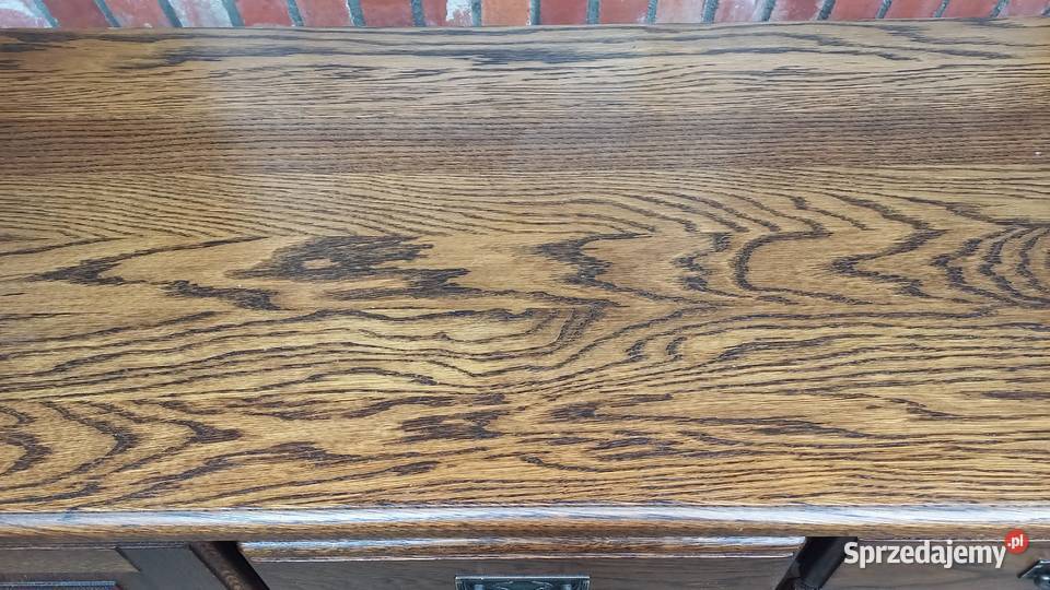 Komoda dębowa RTV Szafka pod telewizor Do zachodniopomorskie Gawroniec