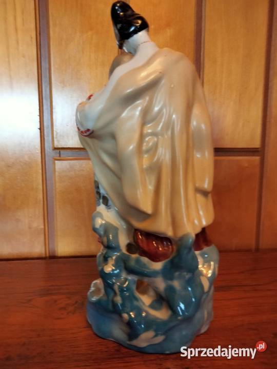 Porcelana duża figura Połonne Wołyń idealny stan Gniezno