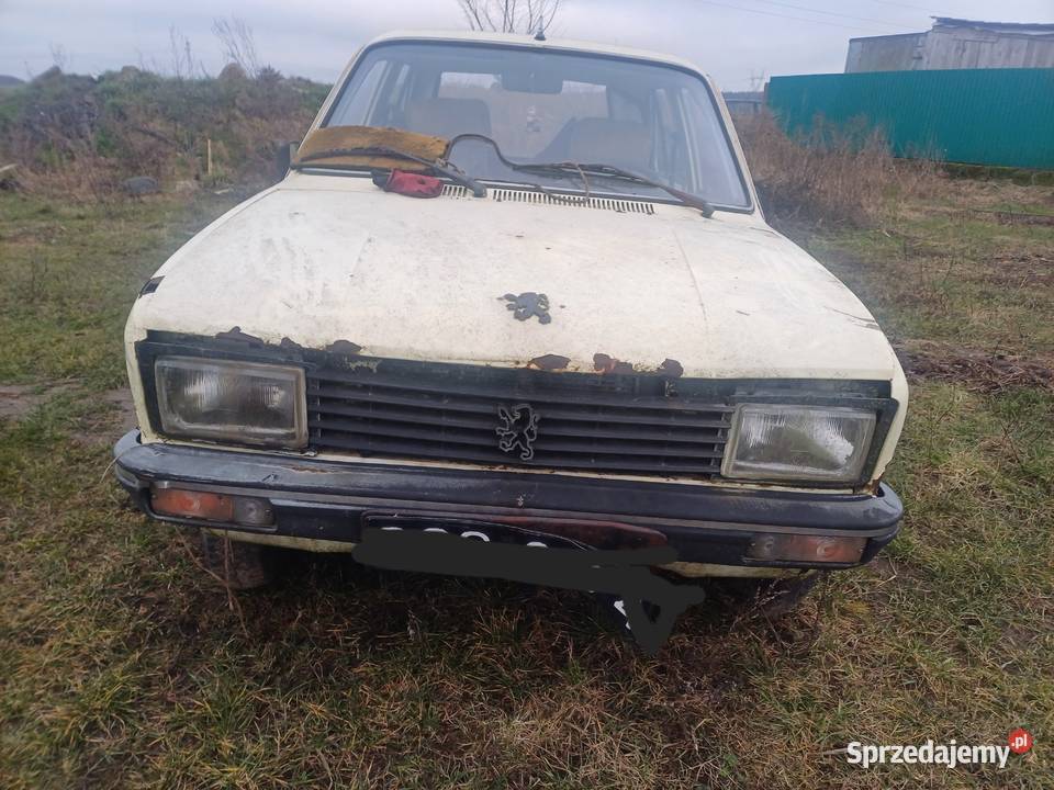 Peugeot 104 ZABYTEK NAJTANIEJ lubuskie Zielona Góra