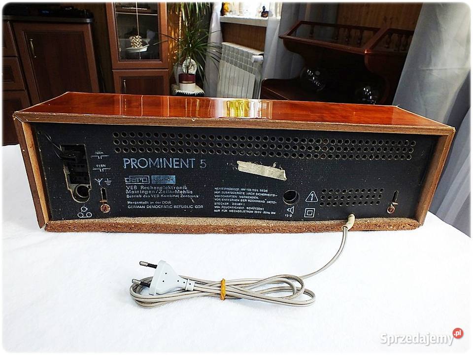 Stare Radio SENDER Prominent 203 Zabytek z lat Żary