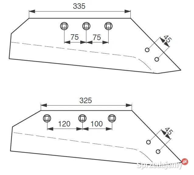 Lemiesz pasujący do Gassner MS11384 Trzebiechów