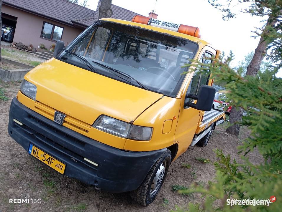 Auto laweta Peugeot Boxer 25 Turbo Diesel z 1997 Legionowo