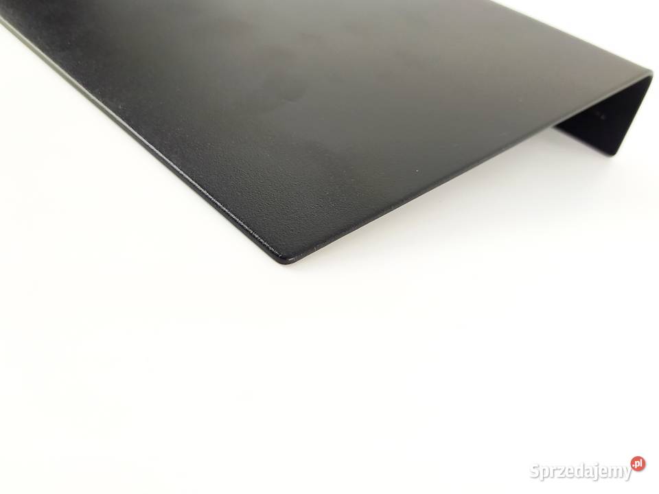 Półka metalowa czarna wisząca 30 loftowa 30cm Szafy, regały, półki Kraków