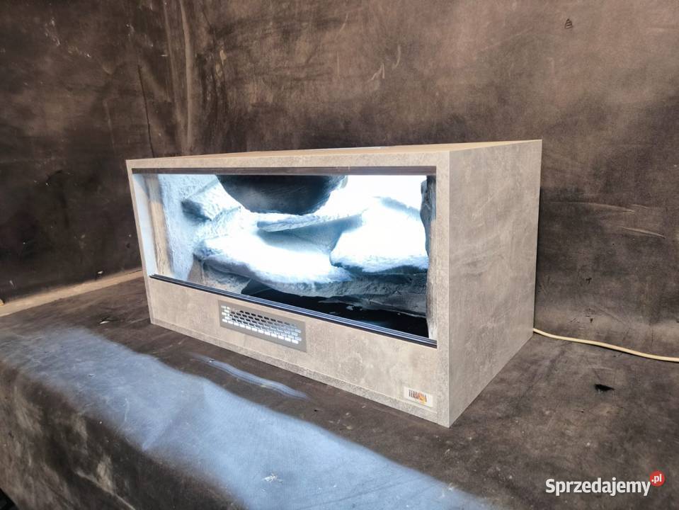 Terrarium meblowe pustynne stepowe gekon wąż kujawsko-pomorskie Dobrzejewice sprzedam