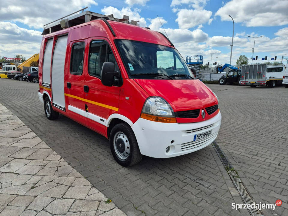 Renault Master Renault Master 25 DCi 120 STRAŻ czerwony śląskie Łaziska Górne