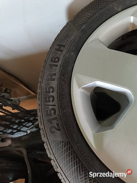 Sprzedam alufelgi Opel z oponami zimowymi Wyszków sprzedam