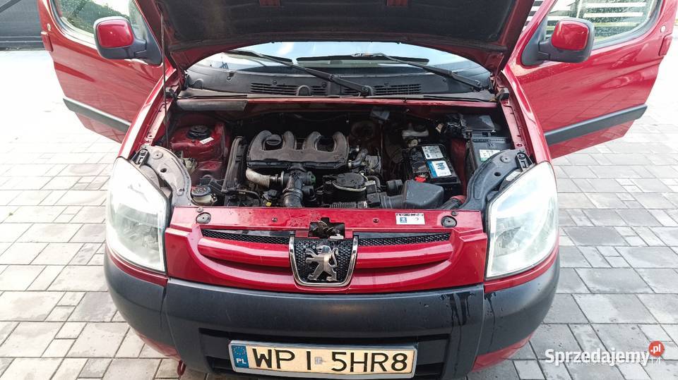 Peugeot Partner II 19D 2005 Napęd tylna oś mazowieckie