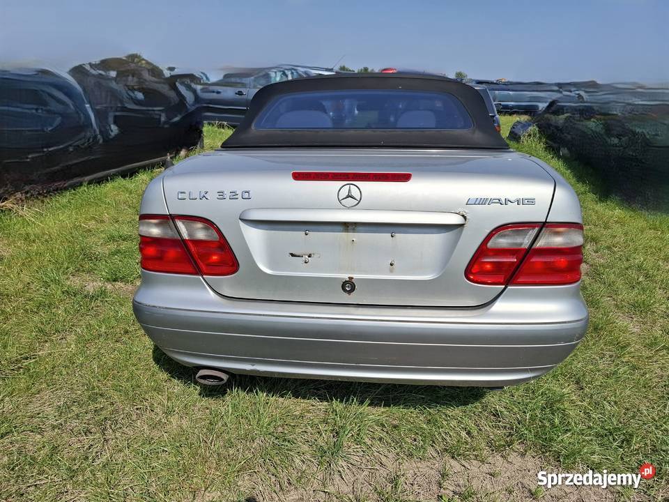 Samochód Mercedes CLK 320 Anglik Cabrio 1999r 32 Pozostałe Wisznice