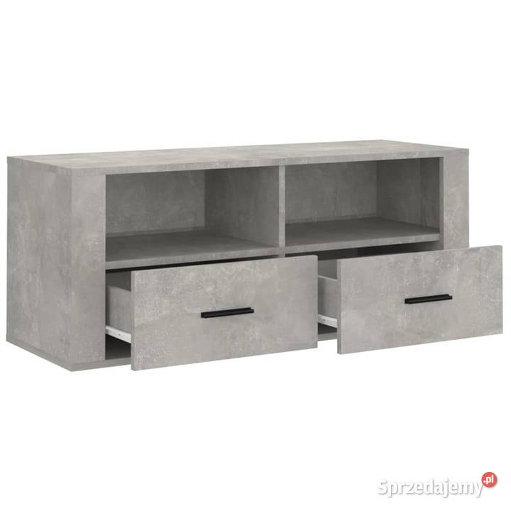 Szafka pod TV szarość betonu 100x35x40 WM816812 Warszawa