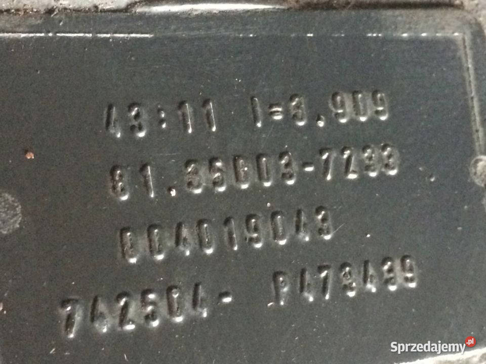 Wkład Mostu MAN L2000 HY0720 81350037233 I3909 Maszewo sprzedam