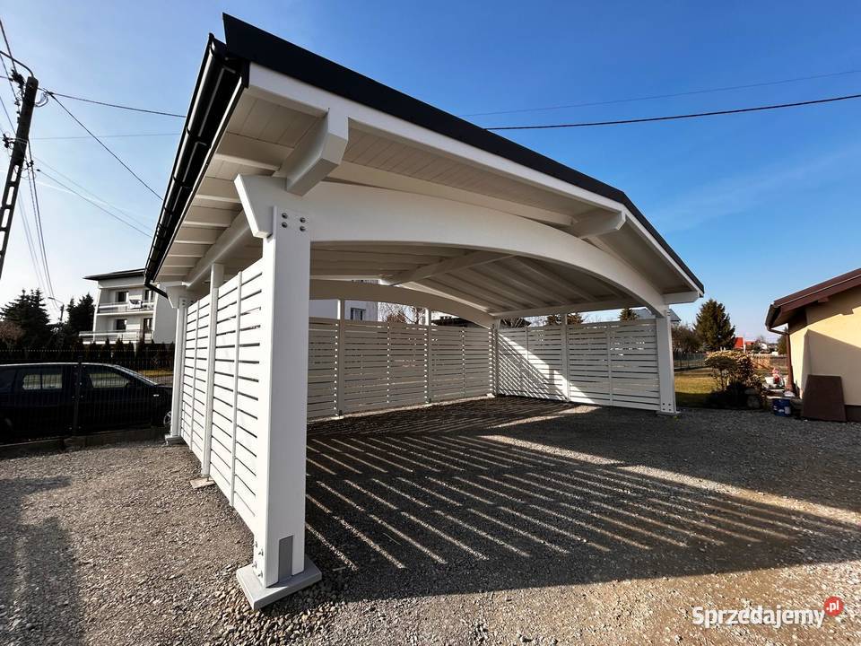 Wiata garażowa ITALIA 9M BSH małopolskie Łącko