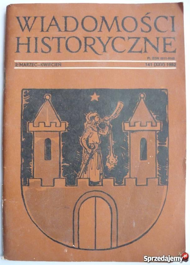WIADOMOŚCI HISTORYCZNE 2 MARZECKWIECIEŃ 141 XXV kujawsko-pomorskie Grudziądz sprzedam