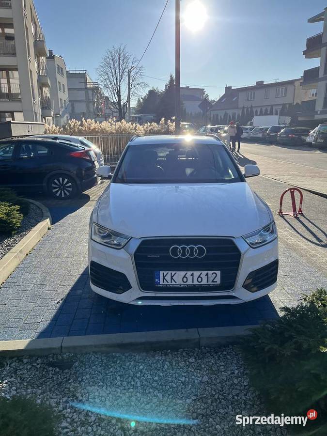 Okazja! Audi Q3, 2018, quatro 2.0 benzyna, 220 KM, 98500 km,