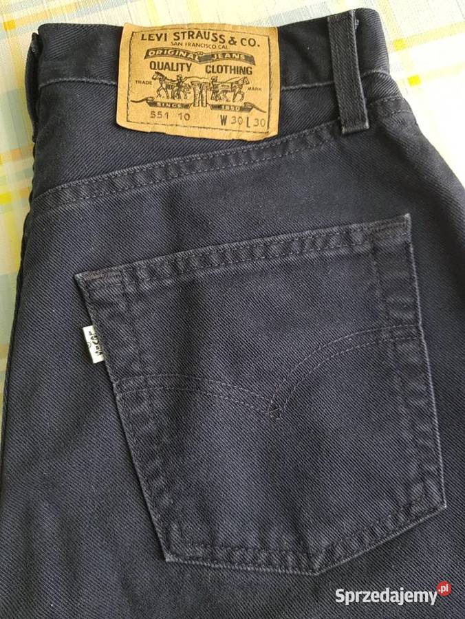 Levis 551 fabrycznie nowe mazowieckie