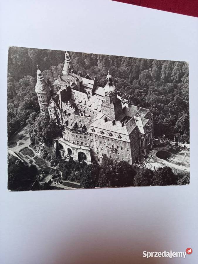 Stara widokówka ZAMEK KSIĄŻ