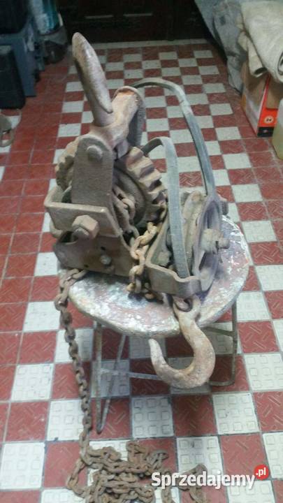 Udźwig Polski oryginalny łańcuchowy 1T Biała Podlaska