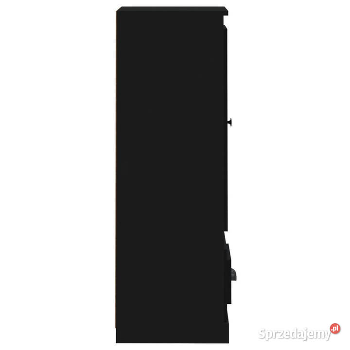Szafka czarna 36x355x1035 materiał Warszawa sprzedam