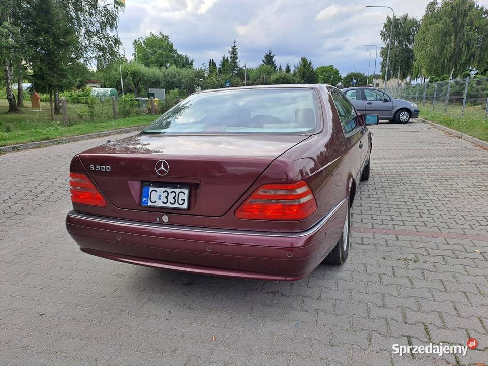 Mercedes W140 CL stara S clasa cupe Wąbrzeźno