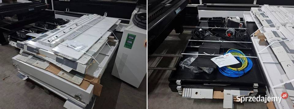 Wycinarka laserowa z przystawką do cięcia rur i sprzedam