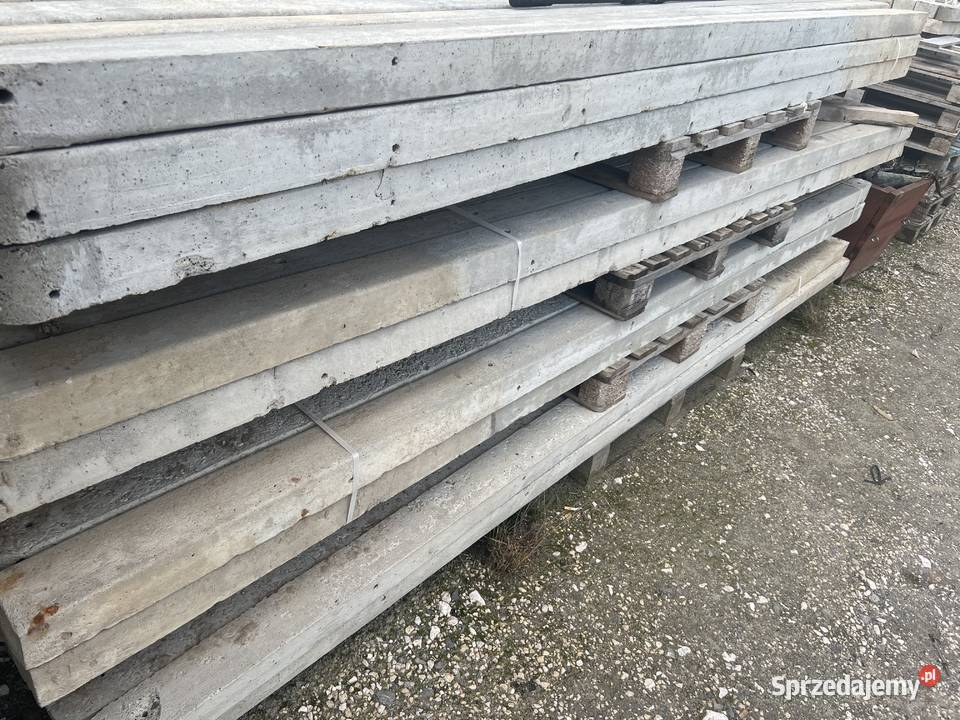 Słupki betonowe sadownicze 35m świętokrzyskie Szydłów