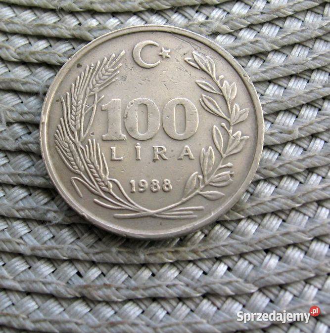 Turcja 100 Lira 1988r Kalisz