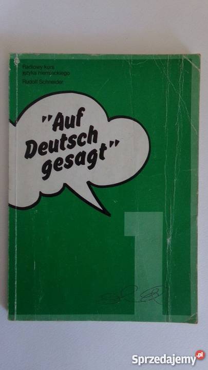RADIOWY KURS JĘZYKA NIEMIECKIEGO R SCHNEIDER Elbląg