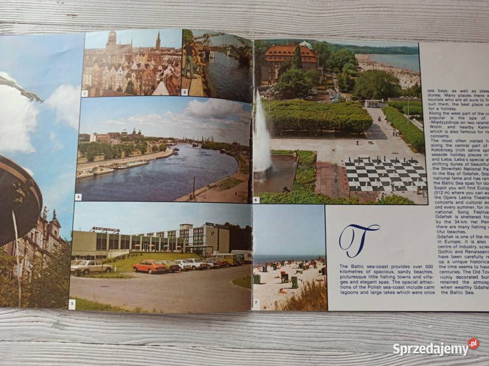 Poland Invites You LOT ORBIS ulotka przewodnik śląskie Bielsko-Biała