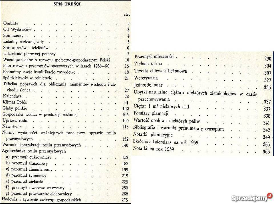 KALENDARZ SŁUŻB SUROWCOWYCH PRZEMYSŁU lubuskie Gorzów Wielkopolski sprzedam