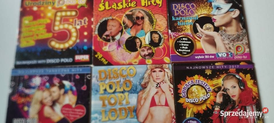 Muzyka disco polo na płytkach CD Gliwice