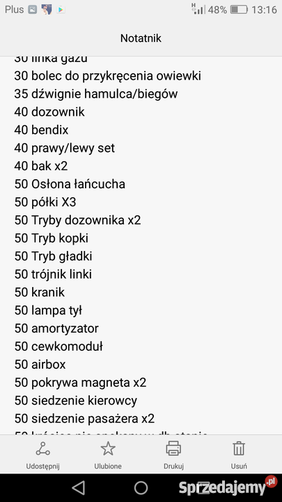 Zawór wydechowy elektromagnes Rotax 123 Aprilia Części Graboszyce