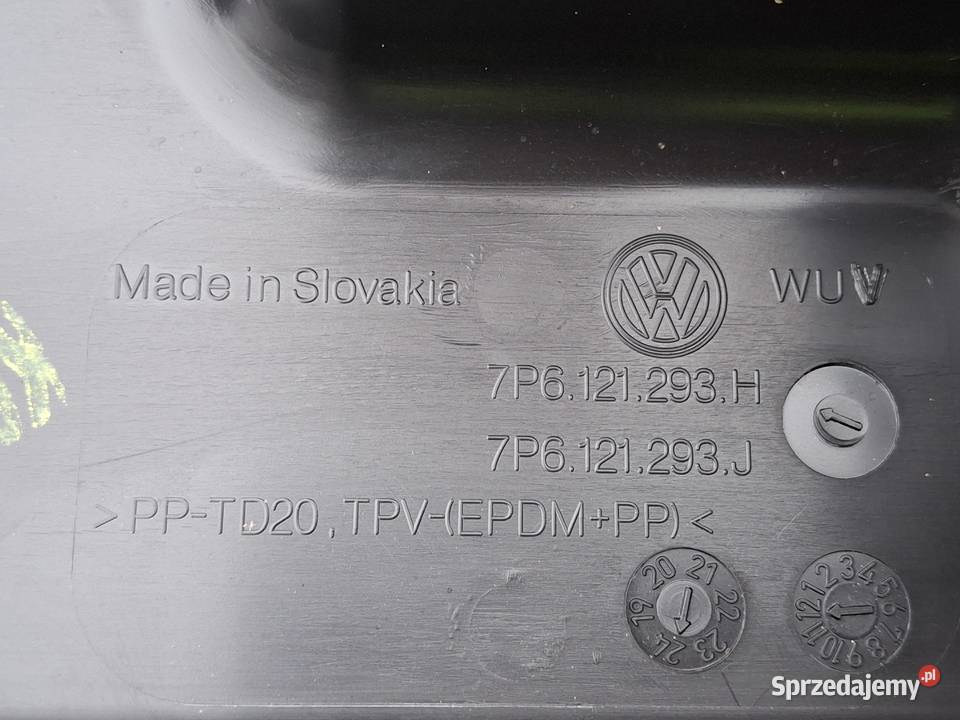 VW TOUAREG II 7P6 WLOT KIEROWNICA POWIETRZA lubuskie Bieleń sprzedam