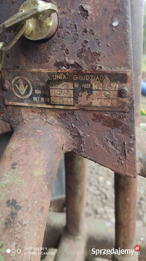 Pług 2 skibowy Gorzyce