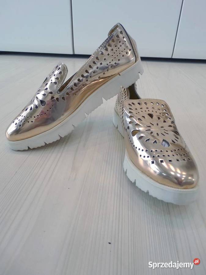 Buty Damskie Półbuty Lordsy Loafersy Marka Łomża sprzedam