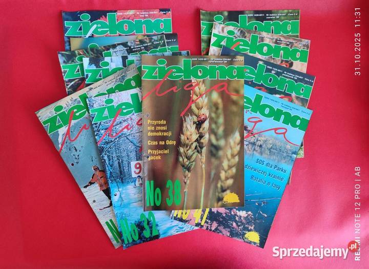 Zielona Liga 1999 3242 miesięcznik przyroda Katowice