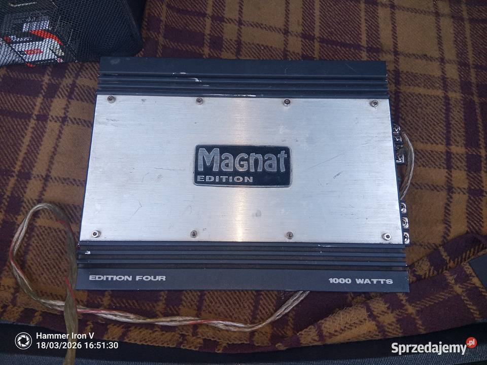 Sprzedam zmzcniacz samochody z tubą Ełk