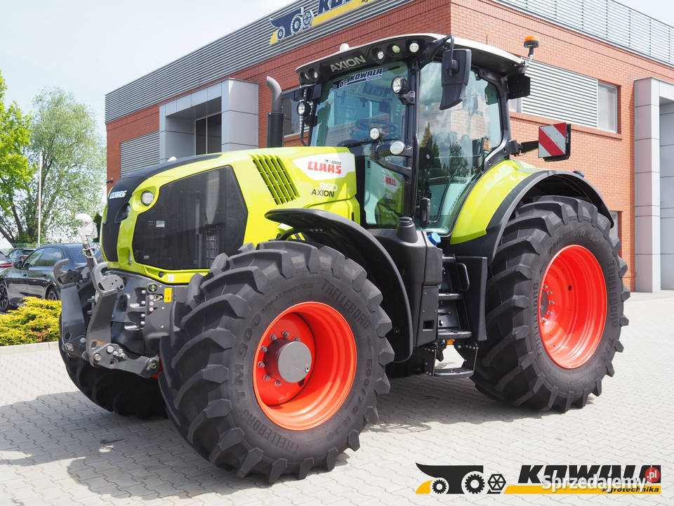 Claas Axion 850 CEBIS Ciągnik rolniczy traktor Ukł. ham. do przyczep pneum. Stęszew
