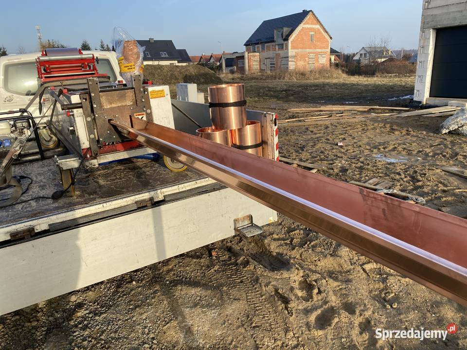 Rynny gzymsoweciągnione na wymiar bez ograniczeń Wadowice