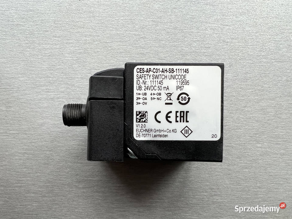 EUCHNER CES AP C01 AH SB 111145 wyłącznik Safety Gliwice