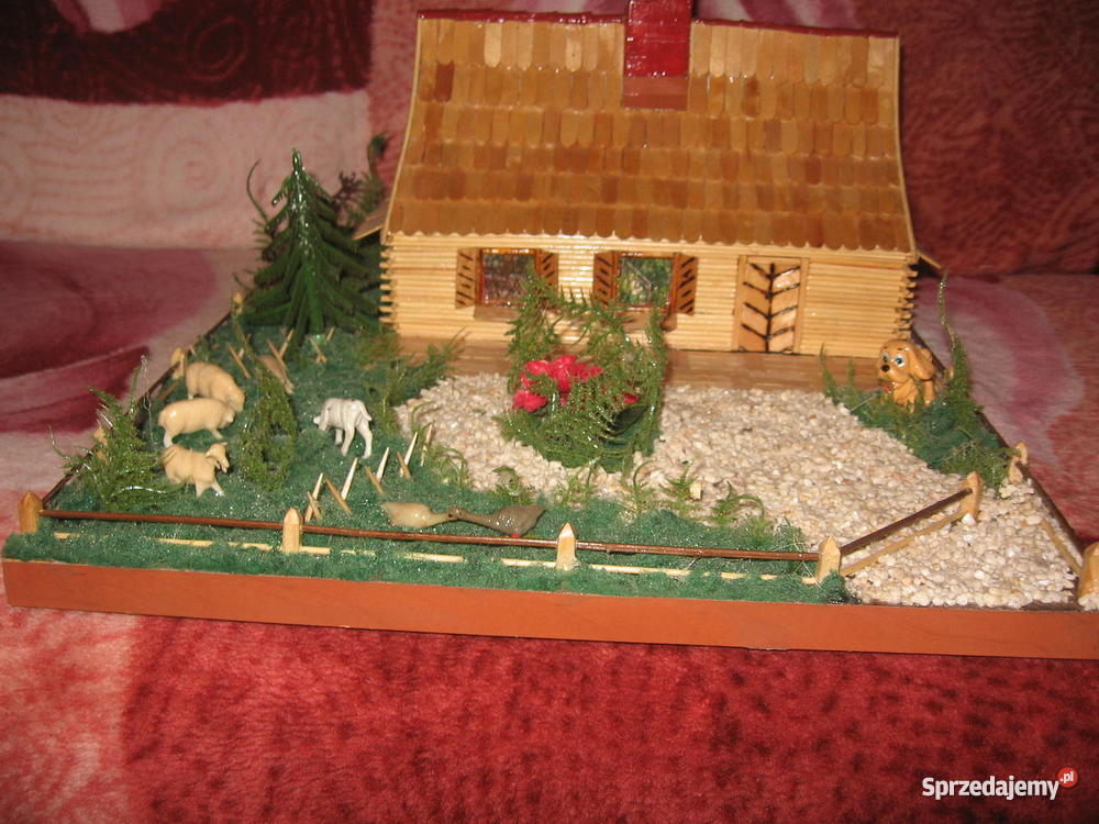 domek z patyczków Śrem