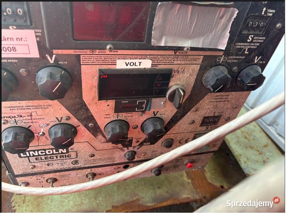 zestaw do spawania łukiem krytym 121 Zestaw Pleszew sprzedam