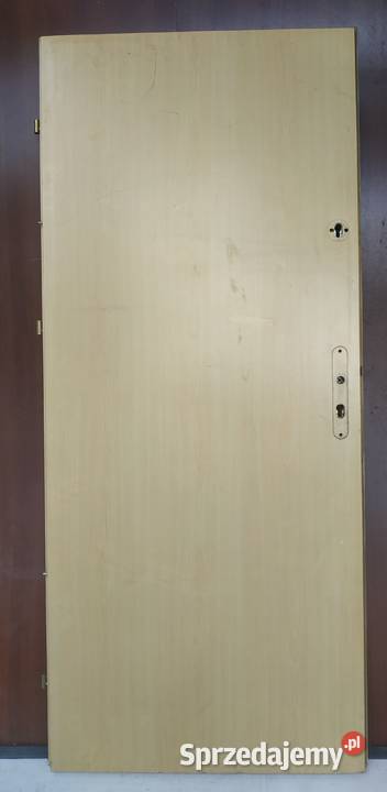 DRZWI 80 90 budowlane gospodarcze metalowe Budowa