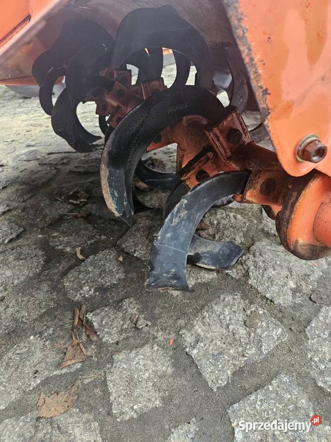 Kubota A14 z glebogryzarką aste iseki tm Kubota Rożno-Parcele