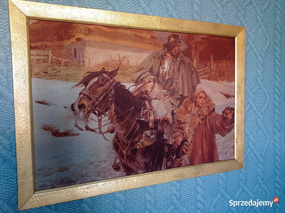 Sprzedam obrazy Kossak Wojciech i Józef Tarnowskie Góry