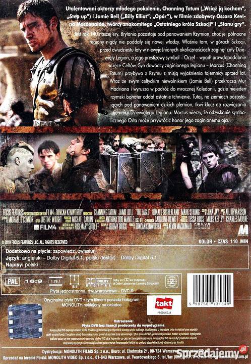 DZIEWIĄTY LEGION CHANNNING TATUM wielkopolskie Kalisz