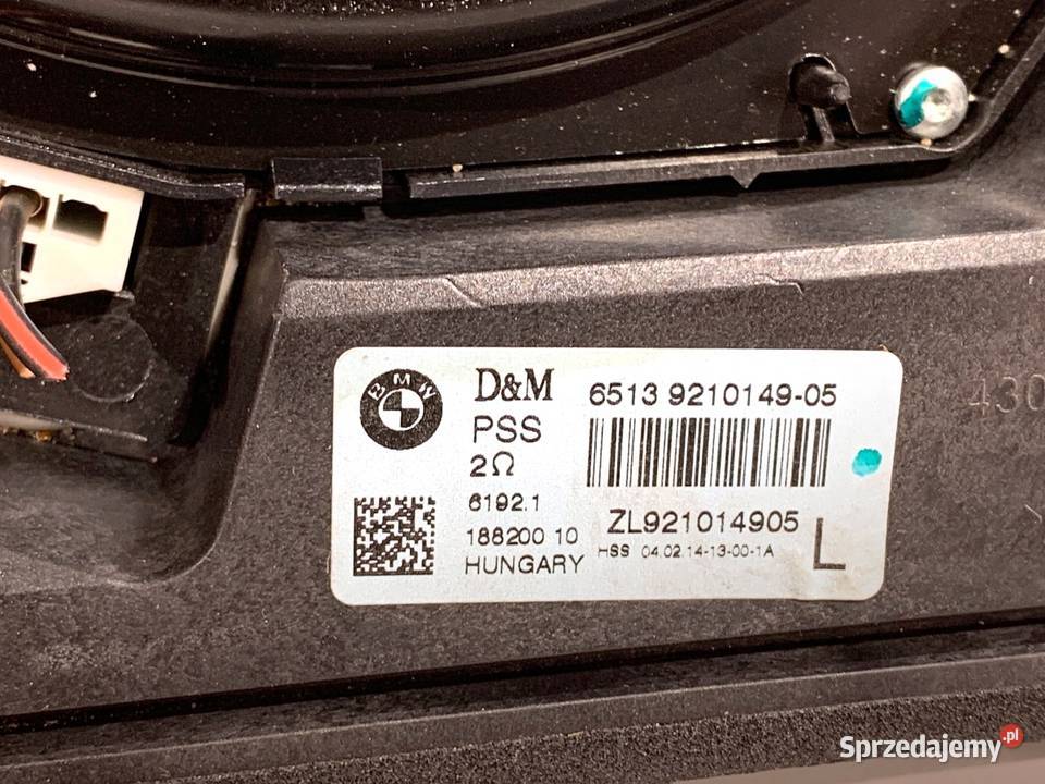 GŁOŚNIKI KOMPLET HIFI BMW F32 9210150 podkarpackie