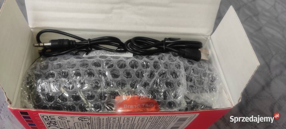 Głośnik przenośny BT z radiem FM 2x5W mocna